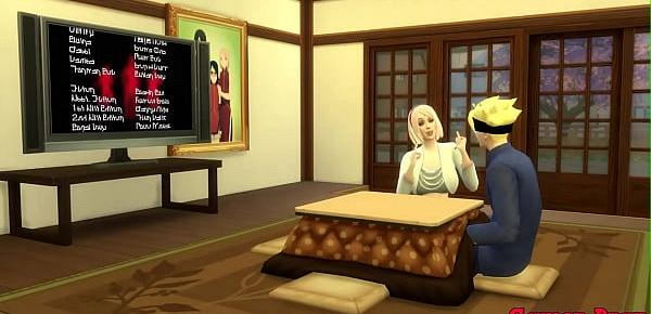  Naruto Boruto Cap 3 Sakura invita a boruto aver una pelicula luego le dice para ir al cuarto y termina follandoselo y se graba desde telefono le acaba adentro